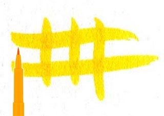 Faber-Castell Pitt Artist Brush Pen Dark Chrome Yellow