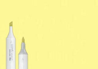 Copic Marker Sketch Dual Nib Fluorescent Yellow Orang #FY1