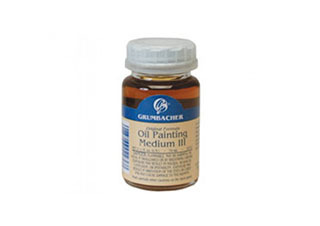 Grumbacher Pre-Tested Oil Color Painting Medium# 3 2.5oz Jar