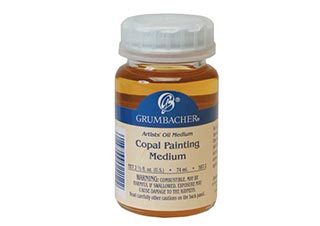 Grumbacher Pre-Tested Oil Color Copal Painting Medium 2.5 oz.