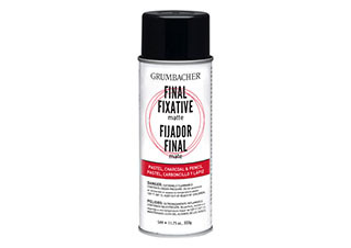 Grumbacher Final Fixative 11.75 oz. Matte Spray