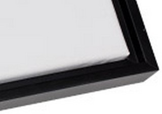 Illusions Floater Wood Frame 1-1/2 in. Deep 5x7 Black/Black