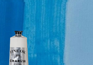 Charvin Fine Oil Colours Intense Blue 150ml Tube