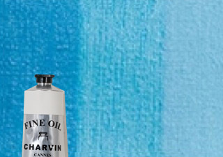 Charvin Fine Oil Colours Intense Turquoise 150ml Tube