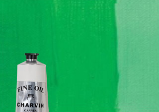 Charvin Fine Oil Colours Permanent Green Light (Oriental) 150ml Tube