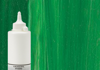 Lukas Cryl Studio Acrylic Paint 250ml Permanent Green Light