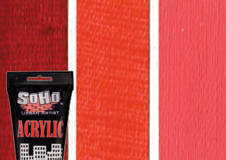 SoHo Urban Artist Acrylic Brilliant Red 75ml Tube