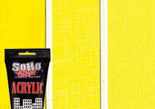 SoHo Urban Artist Acrylic Cadmium Yellow Light Hue 75ml Tube