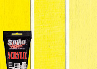 SoHo Urban Artist Acrylic Lemon Yellow 75ml Tube