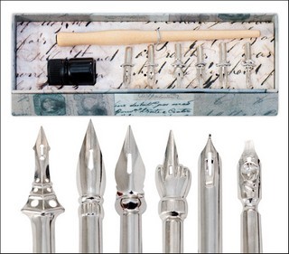 Creative Mark Vintage Quill Drawing Nibs Set