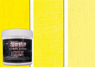 SoHo Urban Artist Acrylic Lemon Yellow 500ml Jar