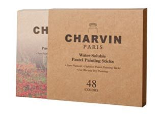 Charvin Watersoluble Pastel Painting Sticks Set of 48