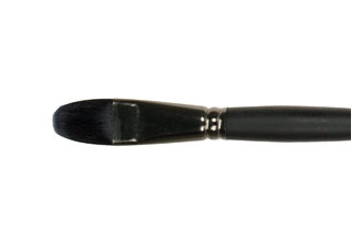 Black Swan Long Handle Filbert Brush Size 2