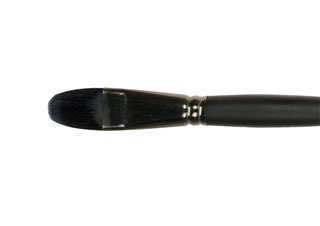 Black Swan Long Handle Filbert Brush Size 6