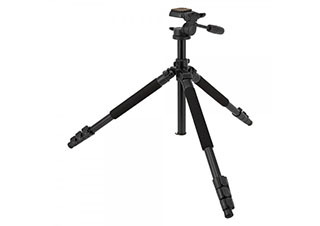 SoHo Aluminum Deluxe 3-Way Tilting Tripod with Carrying Bag