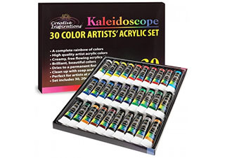 Creative Inspirations Acrylic Kaleidoscope 30 Color Set of 20 ml Tubes