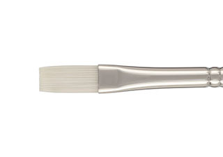 Berlin Synthetic Long Handle Brush Series 1018F Size 8 Flat