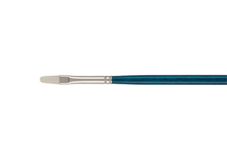Berlin Synthetic Long Handle Brush Series 1018T Size 2 Filbert