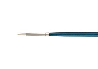 Berlin Synthetic Long Handle Brush Series 1018R Size 2 Round