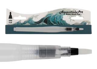 Aquastroke Pro Water Brush 4 mm Small Flat