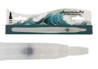 Aquastroke Pro Water Brush 7 mm Medium Flat