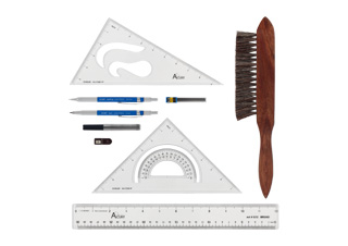 Acurit 7 Piece Beginner Drafting Set