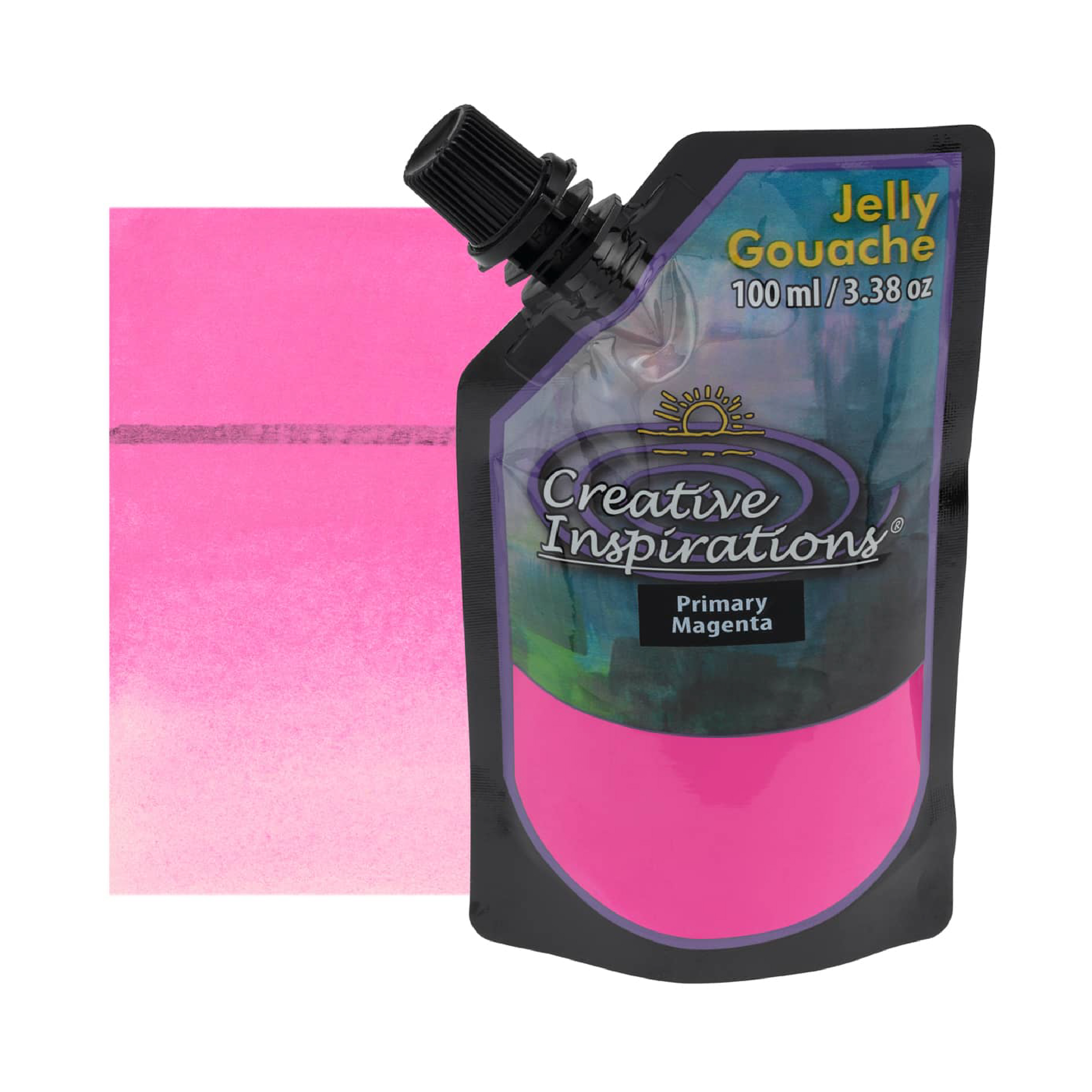 Creative Inspirations Jelly Gouache 100 ml Primary Magenta