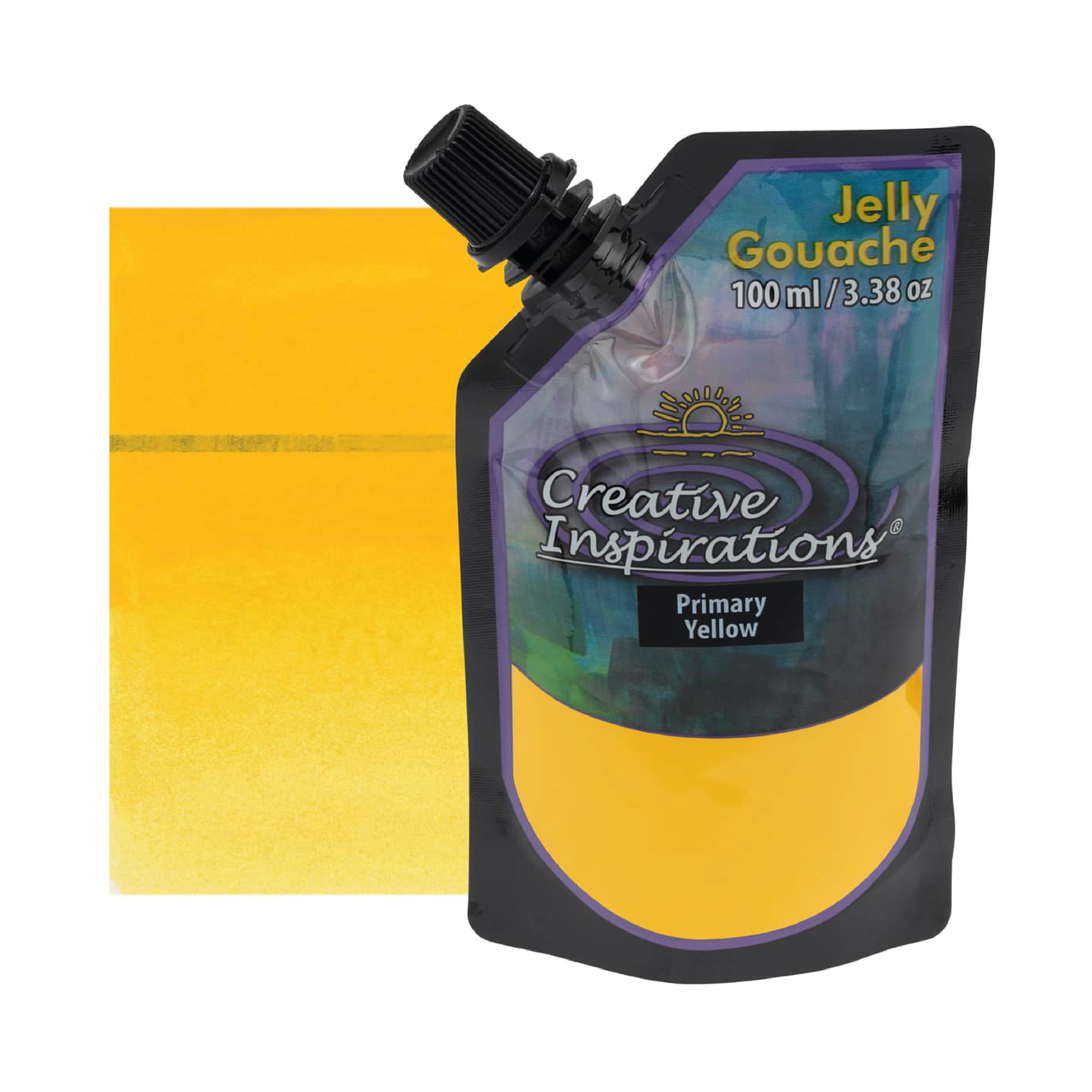 Creative Inspirations Jelly Gouache 100 ml Primary Yellow