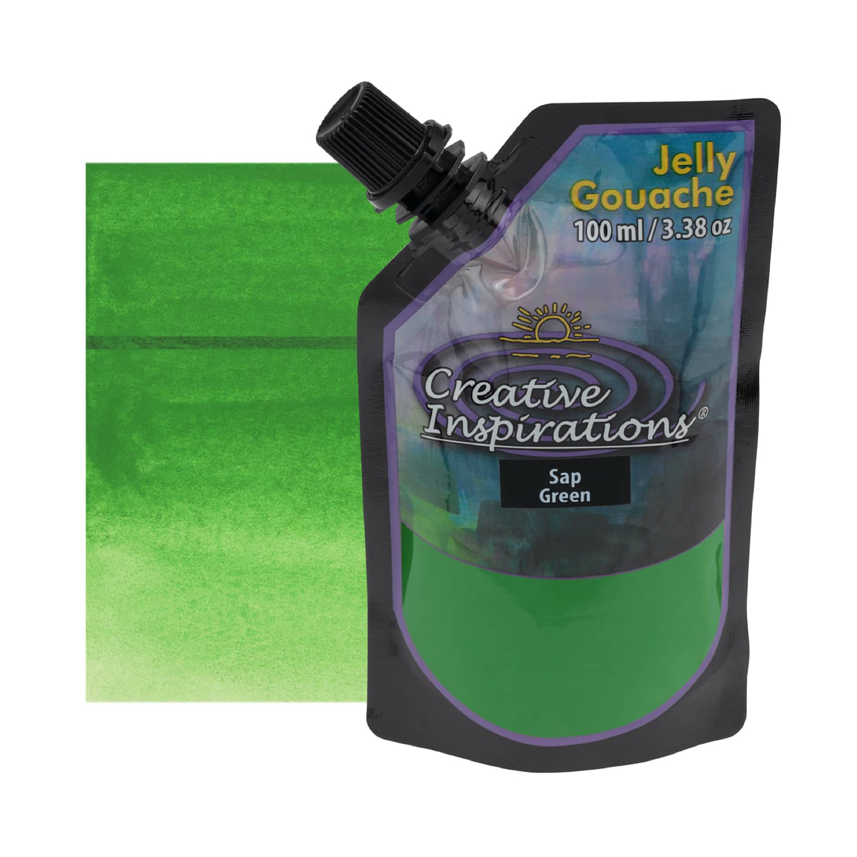 Creative Inspirations Jelly Gouache 100 ml Sap Green