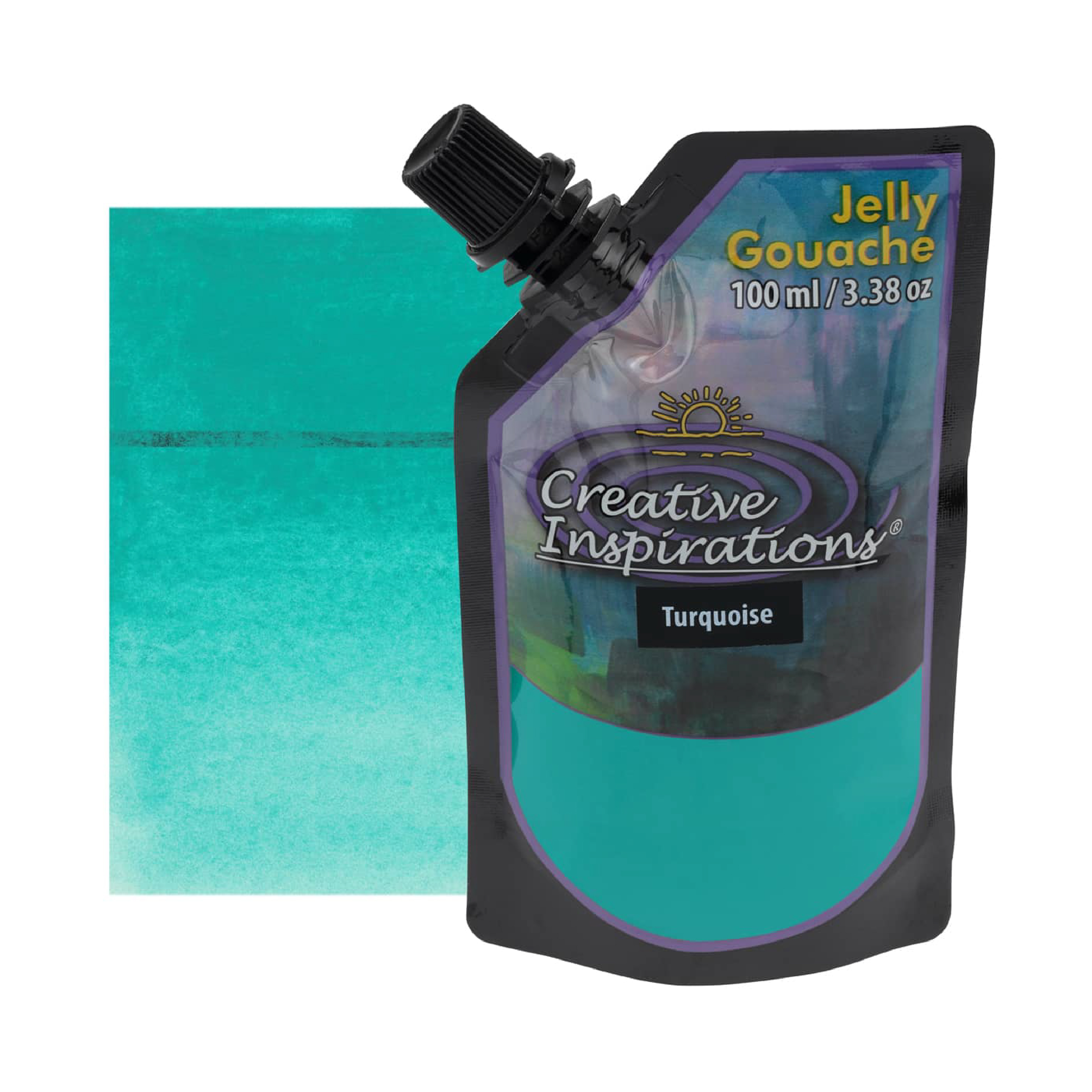 Creative Inspirations Jelly Gouache 100 ml Turquoise