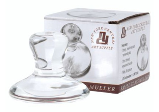 New York Central Glass Muller Small (Diameter 2.16 in.)