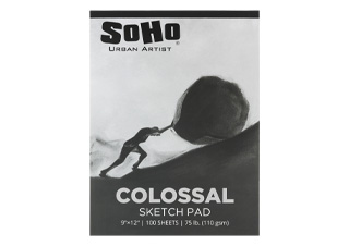 SoHo Colossal Sketch 110 gsm Pad 9x12 (100 Sheets)