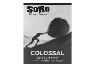 SoHo Colossal Sketch 110 gsm Pad 11x14 (100 Sheets)