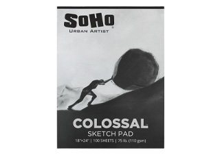 SoHo Colossal Sketch 110 gsm Pad 18x24 (100 Sheets)
