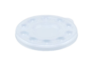 Creative Mark Round 10 Well Plastic Palette with Lid