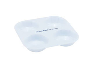 Creative Mark Plastic 4 Hole Muffin Tray