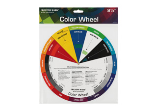 Creative Mark Color Wheel Mixing Guide 9.25 in. Diameter