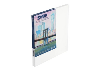 SoHo Select Stretched Watercolor Paper 5/8 In. Deep 140 lb. Hot Press 6x6