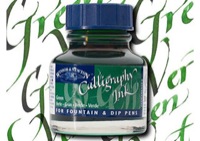 Winsor & Newton Calligraphy Ink Green 30ml Bottle