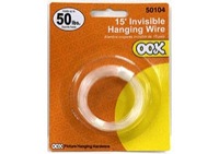 OOK 20lb 15ft Invisible Wire