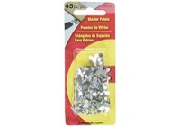 OOK Picture Hanging Glazier Points 45 Count