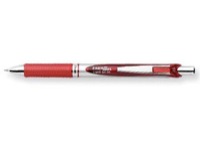 Pentel Energel Pen Red Metal Tip