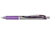 Pentel Energel Pen Violet Metal Tip