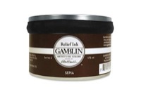 Gamblin Relief Ink 175 ml Sepia