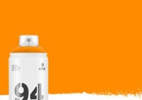 Montana Colors MTN 94 Spray Paint Fluorescent Orange 400ml Can