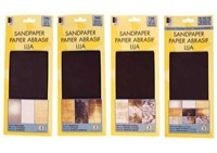 Art Alternatives Sandpaper Multi-Pak 3.75 x 9 inch Sheets 3-Pack