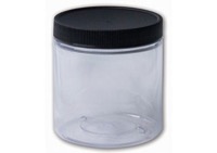 Jacquard Clear Wide Mouth Jar with Lid 8 oz.