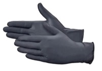 Montana Cans Latex Black Gloves Large Box of 100