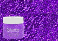 Angelus Glitterlites Paint 1 oz. Princess Purple
