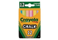 Crayola Colored Chalk 12 Count